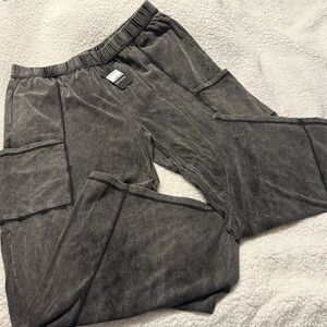 Gray Wide Leg pants